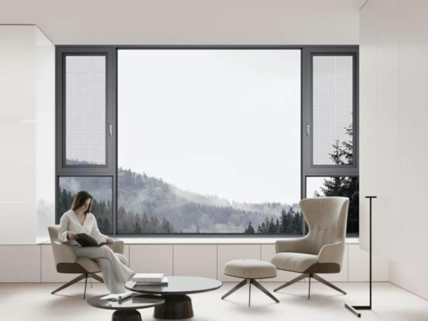 梵高 断桥窗纱一体系列